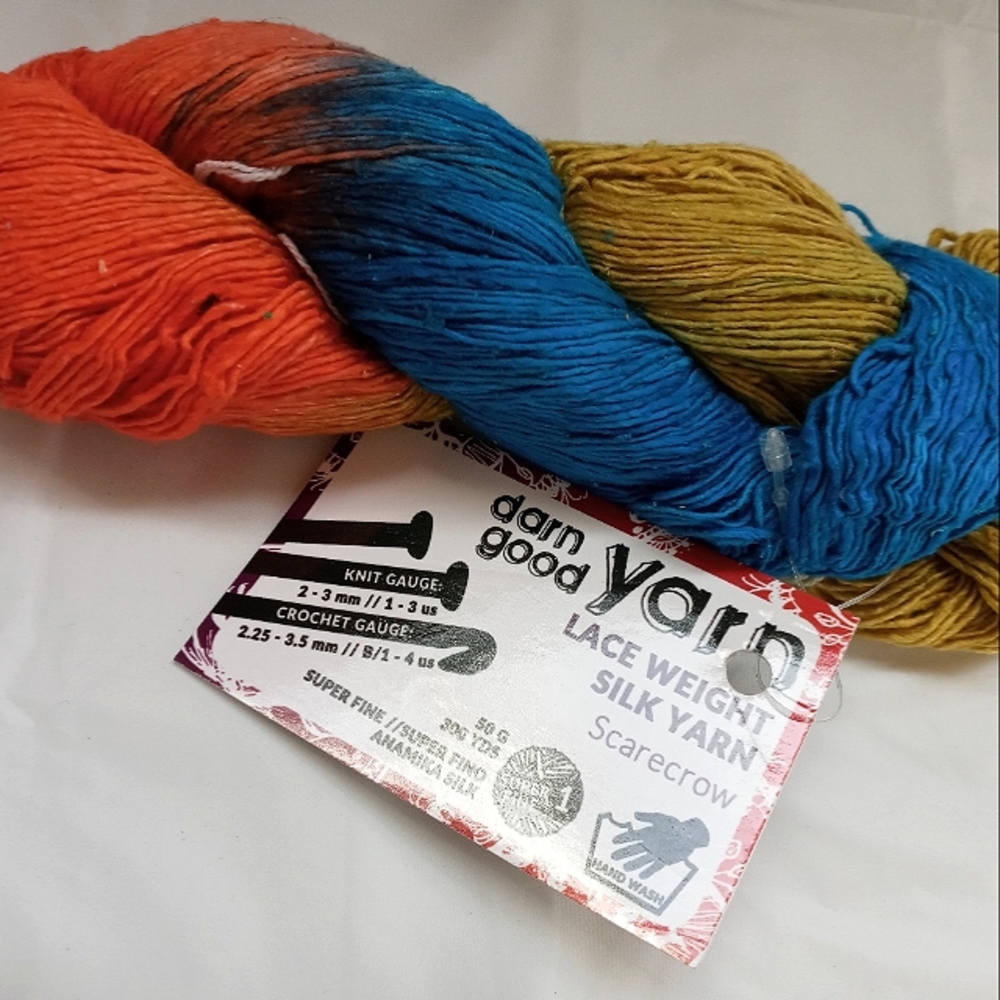 Yarn destash | Silk Lace-Weight Darn Good Yarn